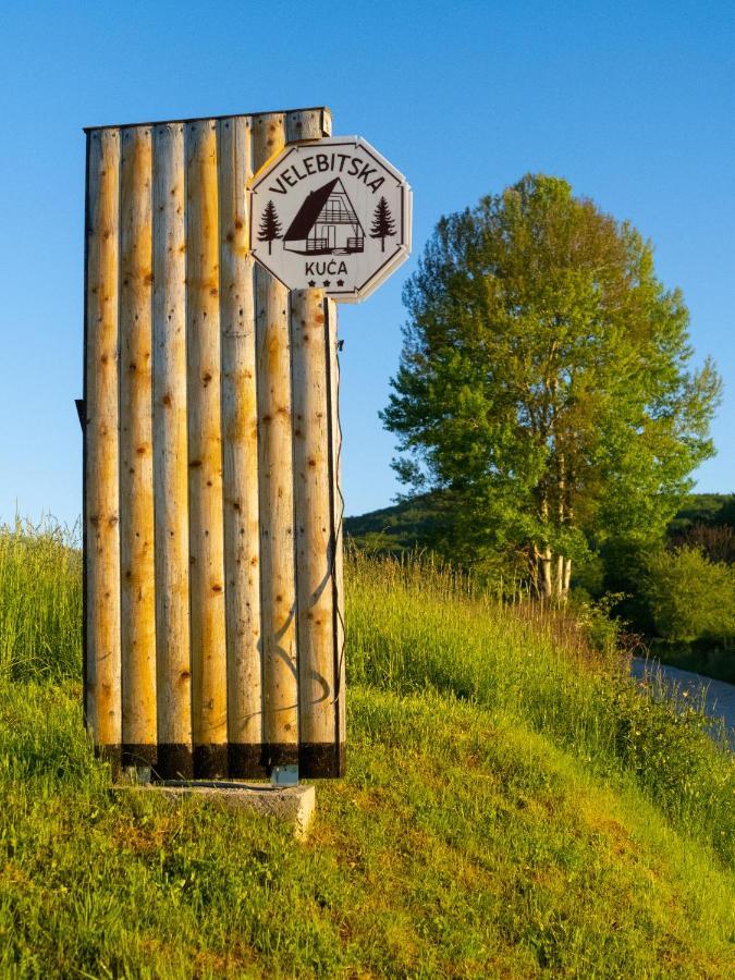 Chalet Velebitska Kuca Velika Plana 外观 照片